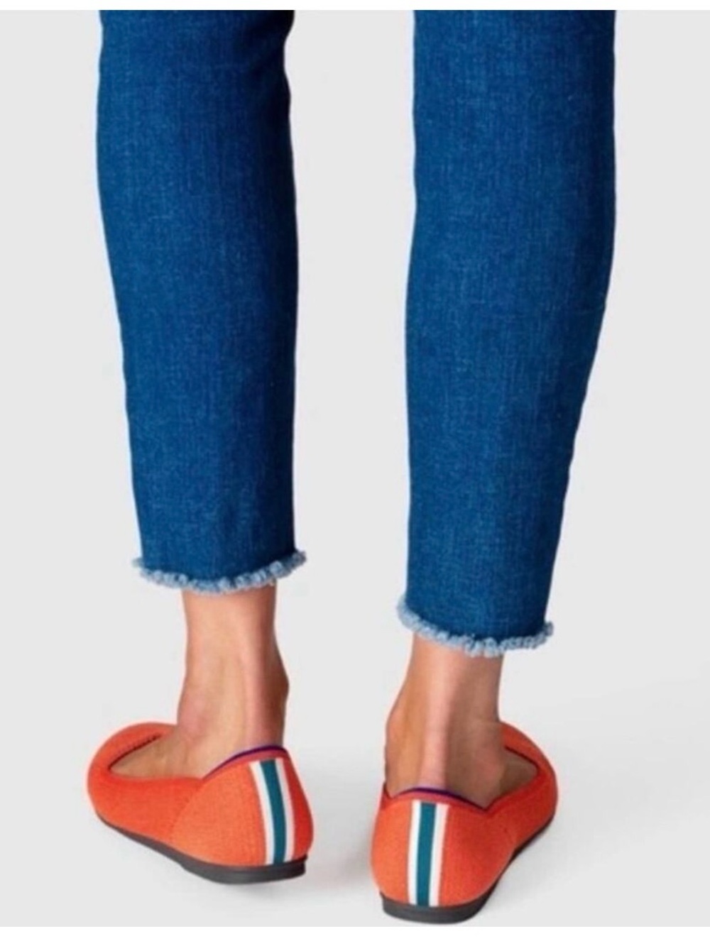 Rothy’s RARE PERSIMMON Ballet Flats 12 - ASTROS! Discontinued color! - Picture 2 of 7